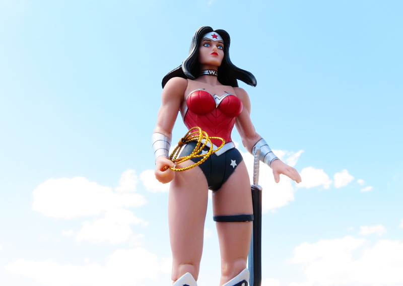 nature, feminism, sport, clothing, woman, lifestyles, only women, shorts, one person, one young woman only, superwoman, young adult, full length, Wonder Woman