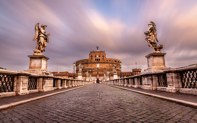 Paving, Rome, 2K, Sculpture, Castel, Stone, Sant, Italy, Angelo