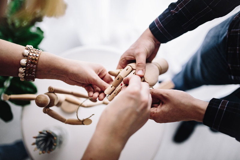 poses, gesture, wood, hand, part Of, various, human body part, real people, high angle view, focus on foreground, adult, pencils, males, caucasian Ethnicity