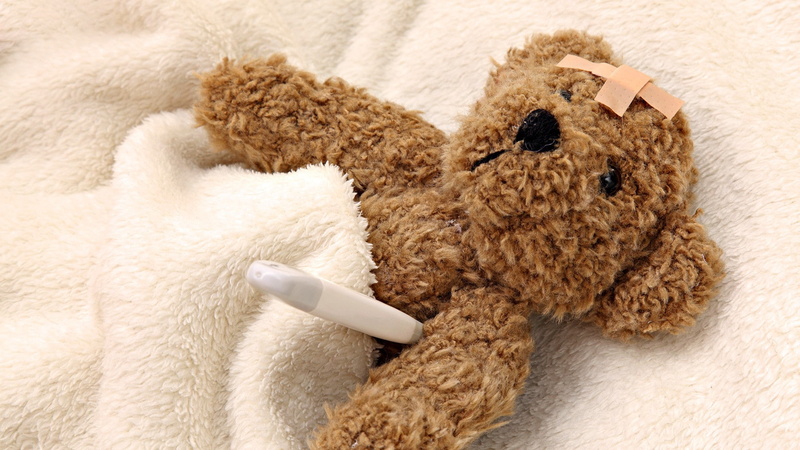 teddy bears, injured, 1080P