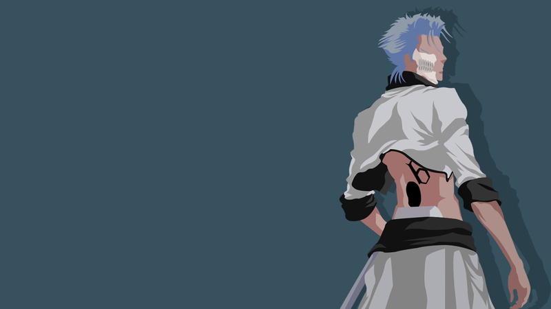1080P, Minimalist, Bleach, Grimmjow Jaegerjaquez