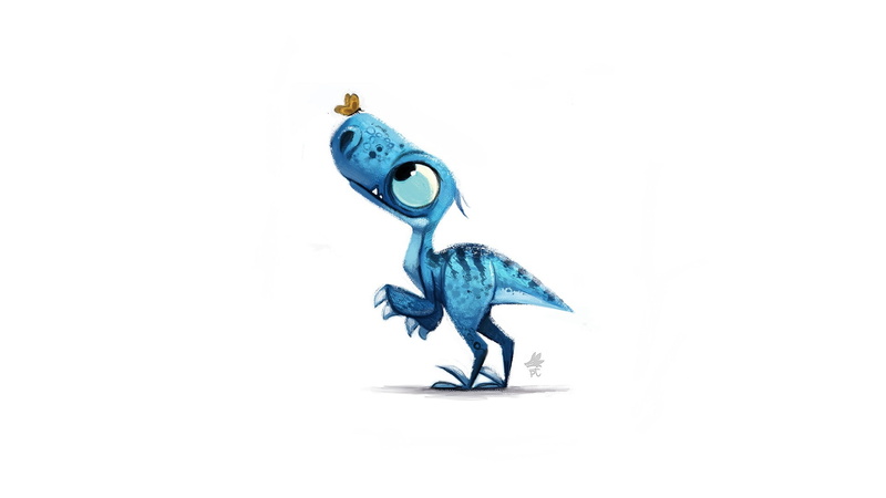face, 1080P, mouth, art, butterfly, dinosaur, fangs, cryptidcreations, dragon, big eyes, predator