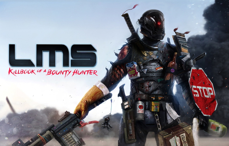 Warrior, sparks, weapons, armor, Last Man Standing: Killbook of a Bounty Hunter, wounds, smoke, blood, 1080P