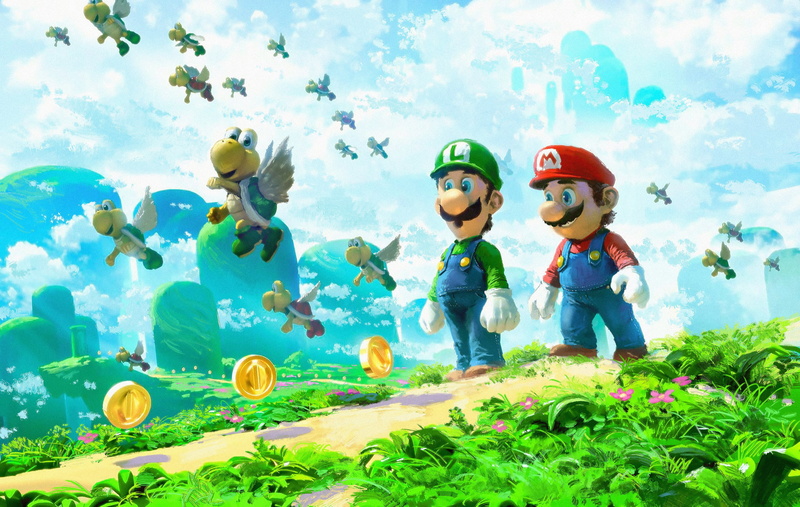 Mario Bros., Luigi, Nintendo 64, Espen Olsen Sætervik, Nintendo, 4K, Espen Saetervik, artwork