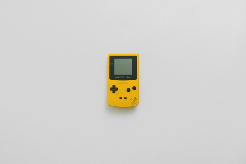 game, yellow, joystick, Orange, Nintendo, games, the game, buttons, button, a game, Gameboy color, 5K