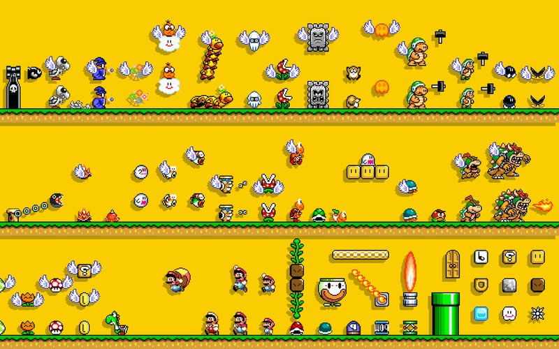 Nintendo Entertainment System, Super Mario Bros., Simple Background, retro Games, Mario Bros., video games, 8 bit, 4K