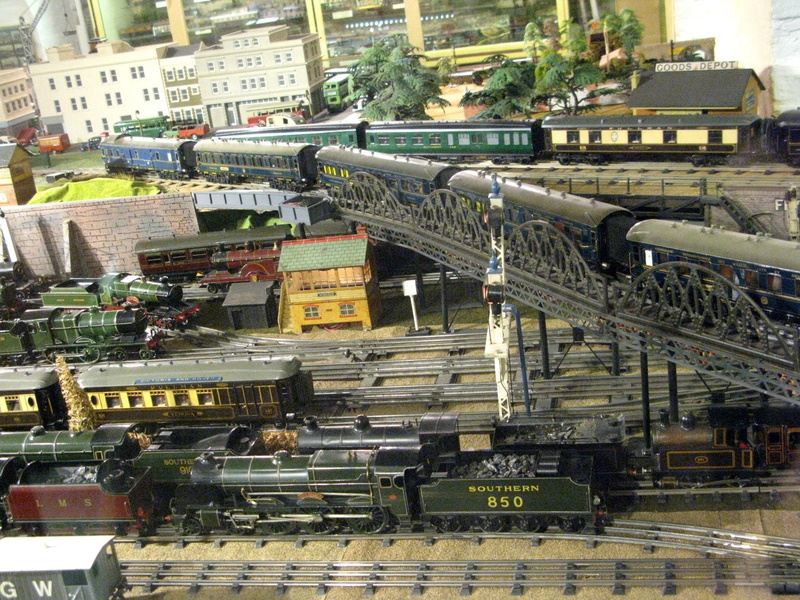 trains, train, tracks, minature, 720P, model train, toy, model, railroad