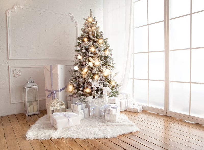 white, Merry Christmas, Christmas, Christmas tree, Xmas, toys, 4K, holiday celebration, decoration, interior, tree, gifts, home, design, New Year