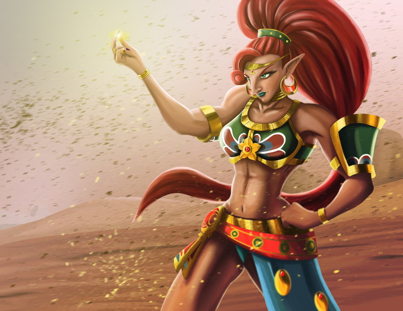 The Legend of Zelda: Breath of the Wild, Urbosa (The Legend Of Zelda), Zelda, 1080P