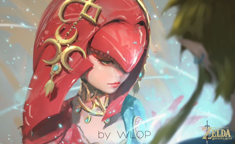 Zelda, Mipha (The Legend Of Zelda), 2K, The Legend of Zelda: Breath of the Wild