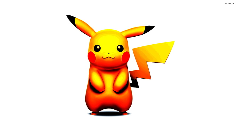 white background, copy space, toy, Pokémon, studio shot, rubber duck, creativity, cut out, 1080P, Pikachu, art and craft, plastic, still life, indoors