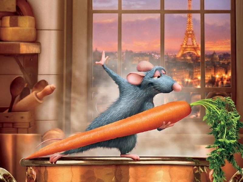animal themes, ratatouille, vertebrate, representation, no people, glass - material, animal, animal representation, close-up, 720P, animal wildlife, day