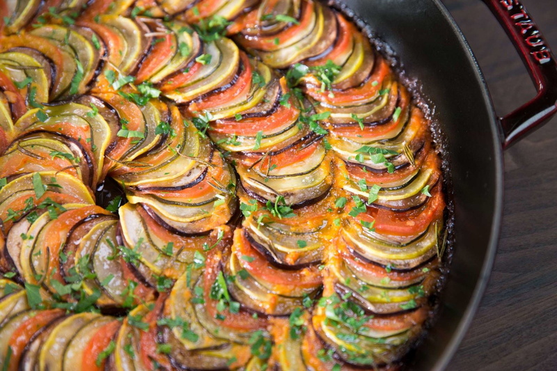 Food, Ratatouille, Vegetable, 1080P, Vegetables