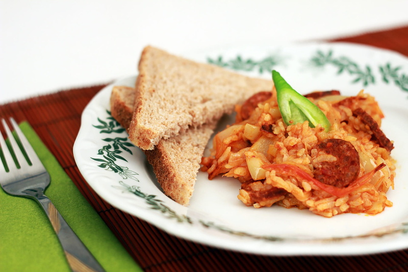 slice, garnish, wellbeing, gourmet, plate, sausage, hungarian kitchen, healthy eating, indoors, Hungarian, freshness, meal, serving size, crockery, vegetable