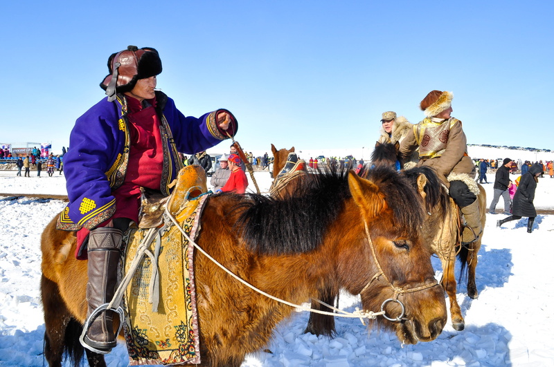 traditional, winter, smoke, mammal, 4K, riding, pony, horseman, outdoor, group of people, white, land, outdoors, one animal, day, livestock, men, snow