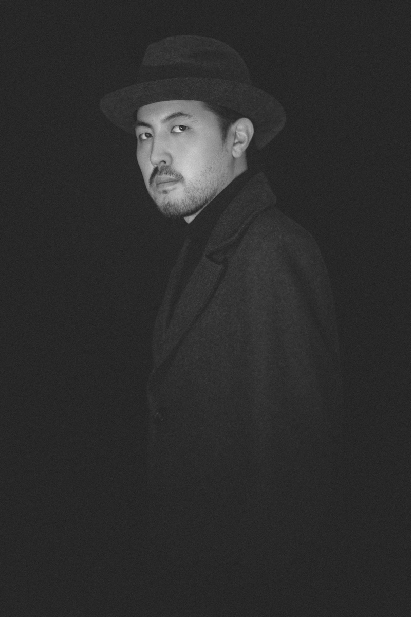 standing, men, 5K, black background, coat, style, face, decent, young adult, young men, beard, human, apparel, copy space, photo, dark, suit, male, dalian