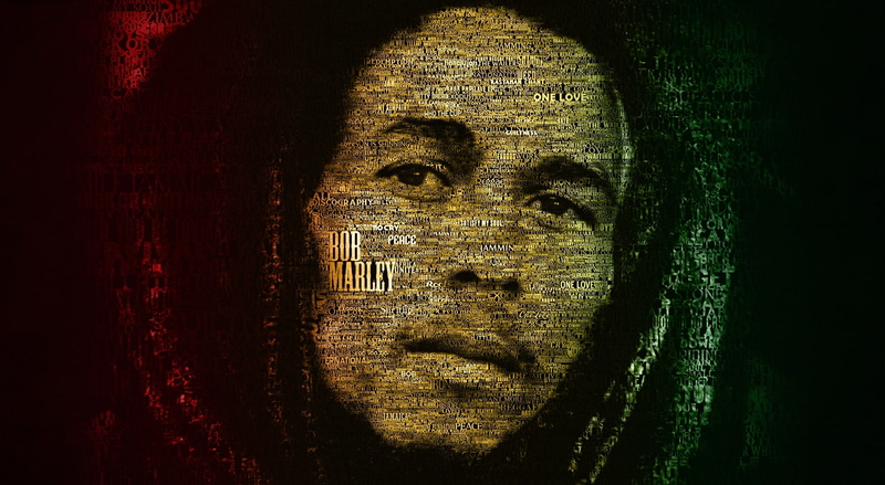 bob, Artistic, Typography, adult, black background, 1080P, digital composite, body part, art and craft, textured effect, headshot, young adult, human representation
