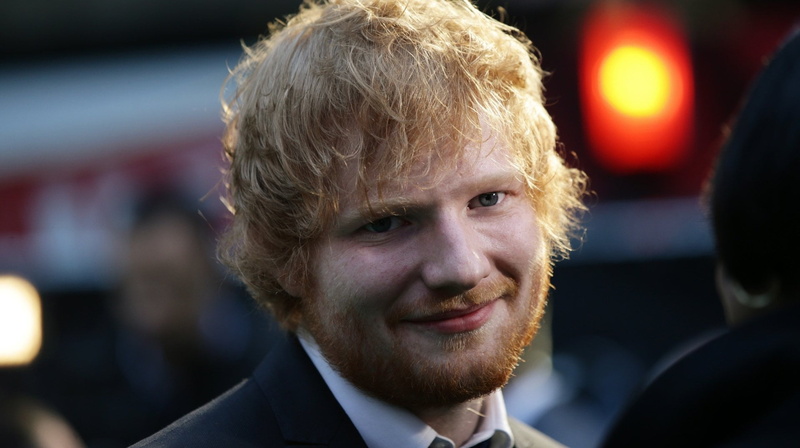 1080P, English, happiness, adult, business person, focus on foreground, smiling, portrait, Ed Sheeran, headshot, Music, Singer, hairstyle, close-up, emotion