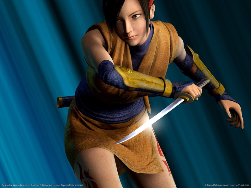 onimusha, warrior, 720P, samurai, fantasy, ninja, action, adventure, puzzle, fighting