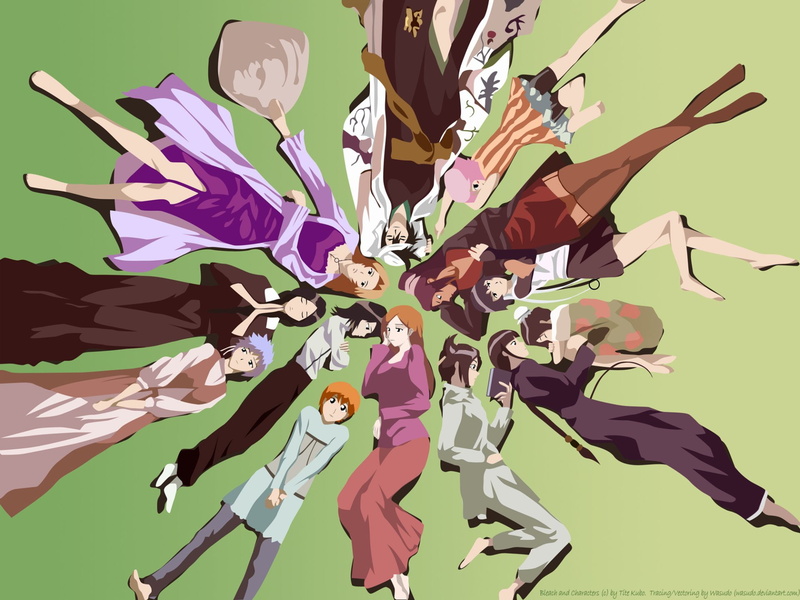 Orihime Inoue, Nemu Kurotsuchi, Nanao Ise, 1080P, Kiyone Kotetsu, Isane Kotetsu, Soifon (Bleach), Yoruichi Shihôin, Rangiku Matsumoto, Rukia Kuchiki, Yachiru Kusajishi