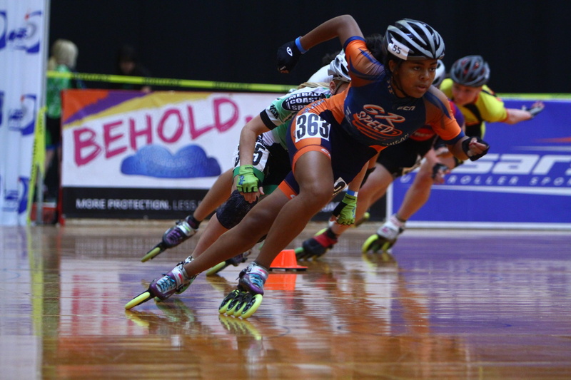 motion, playing, 2K, speed, rollerskating, challenge, Roller Sports, inline, full length, stadium, headwear, sport, muscular build, adult, Inline Speed Skating