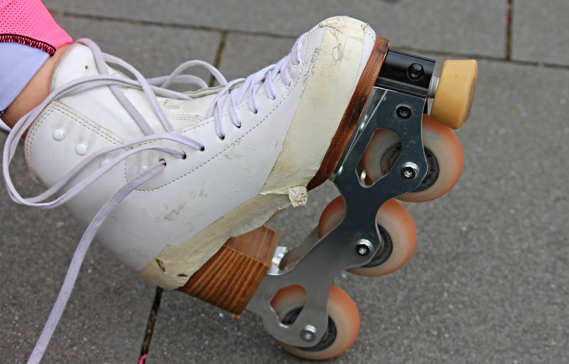 street, rollerskates, laced, city, outdoors, Sport, high angle view, rollerblading, indoors, endurance, one person, low section, roller skates, skating