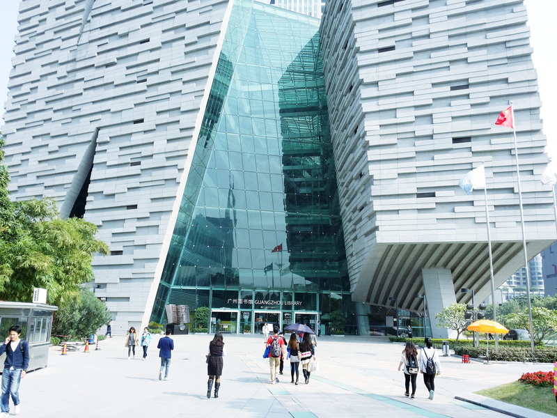 building, towards, grey, guangzhou shi, city, city life, street, modern, architecture, housing, office, lifestyles, building exterior, convention center