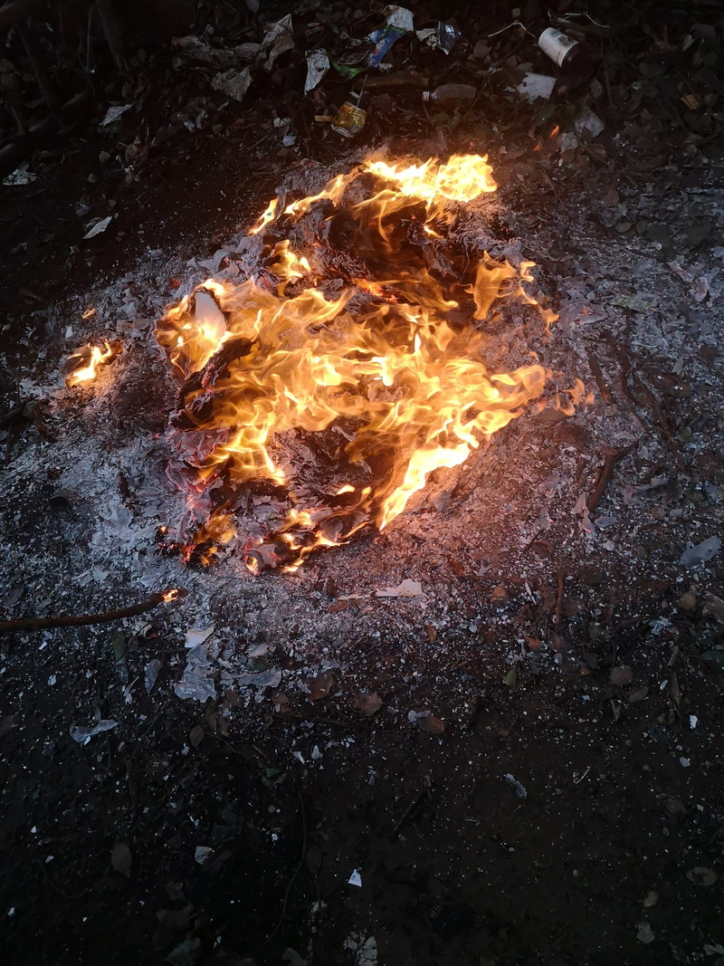 crystal, outdoors, bonfire, ice, flame, heat - temperature, flare, night, high angle view, no people, 4K, burning, tar, china, astronomy, nanchang shi