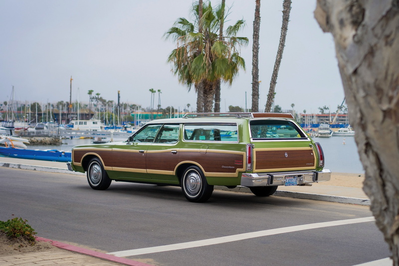 station, classic, ltd, wagon, squire, cars, green, ford, 1974, country, 4K