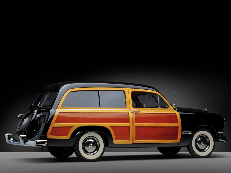 retro, woody, squire, 1080P, stationwagon, country, deluxe, custom, ford, 1950