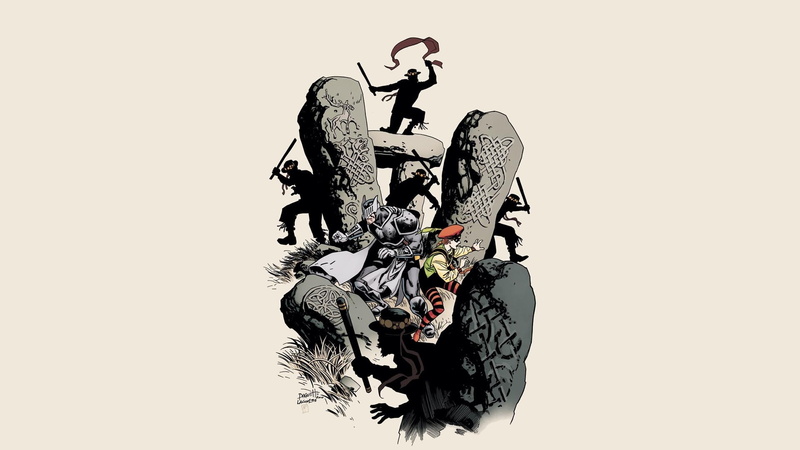 Knight And Squire, Comics, 1080P