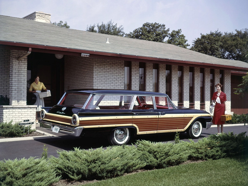 galaxie, 1961, 1080P, stationwagon, squire, classic, ford, country