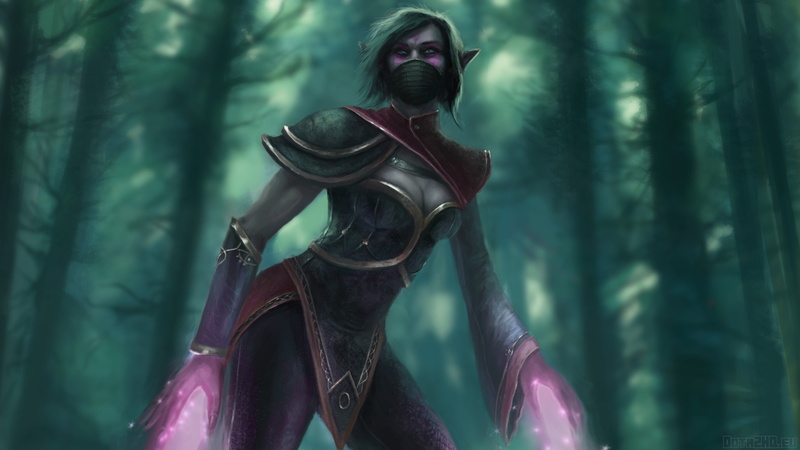 nature, metal, day, plant, land, focus on foreground, sculpture, forest, people, young adult, outdoors, digital art, Templar Assassin, male likeness, human representation