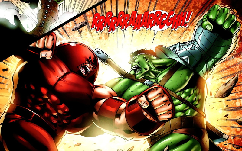World War Hulk, 1080P, Comics, Hulk, Juggernaut (Marvel Comics)