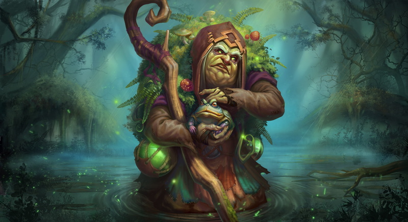 1080P, Bog Witch Emilia, staff, Juggernaut Wars, toad, swamp, witch