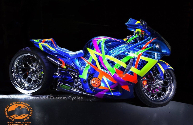 hayabusa, tuning, suzuki, motorbike, 720P, motorcycle, custom, bike