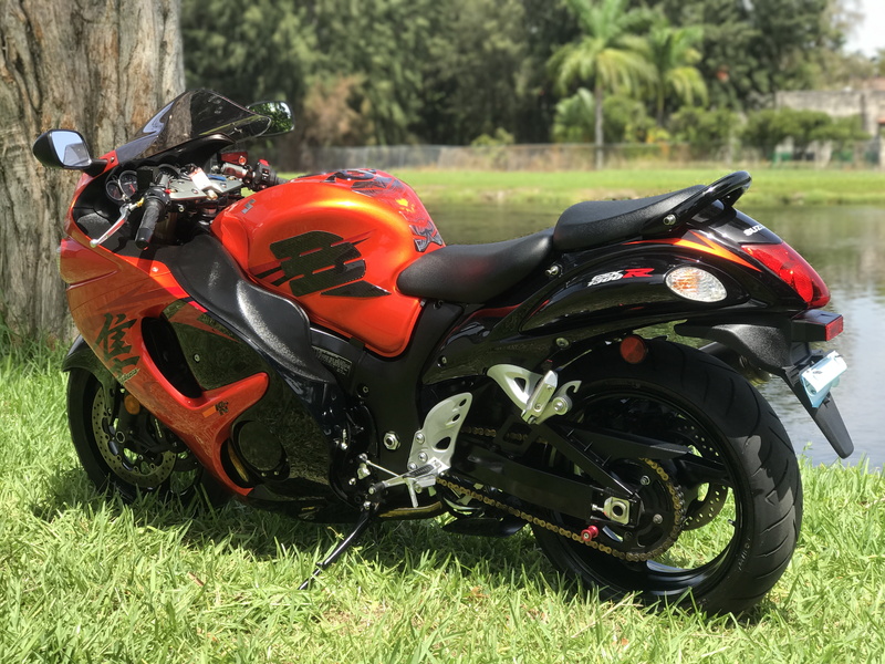 4K, suzuki, tuning, hayabusa, motorcycle, motorbike, bike, custom