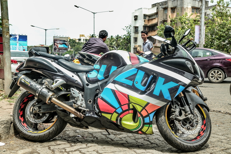 motorbike, bike, tuning, suzuki, 5K, custom, motorcycle, hayabusa
