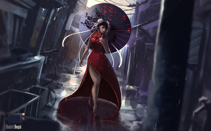 Chun-Li, 720P, video games, anime, Street Fighter