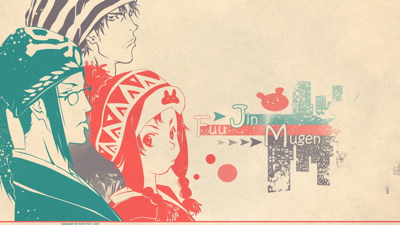1080P, Samurai Champloo, Mugen, Fuu, Jin (Samurai Champloo)