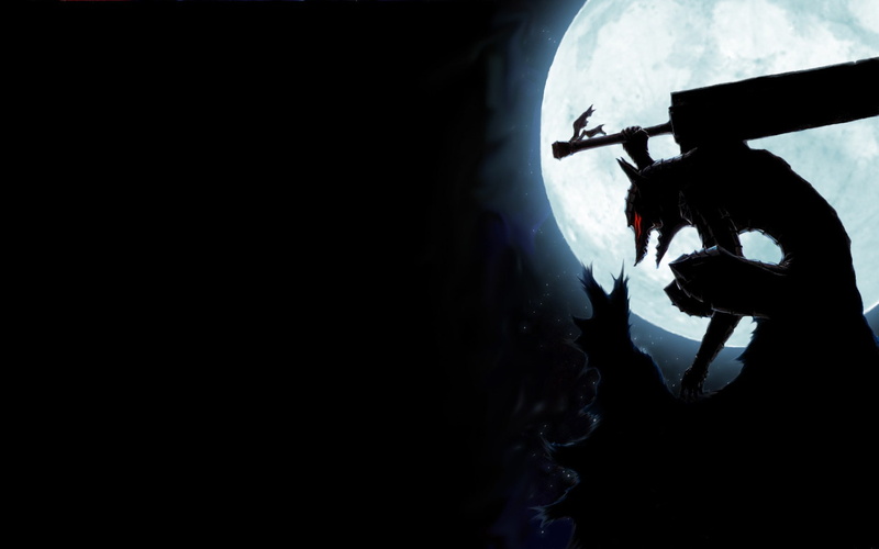 Guts, digital art, Berserk, 1080P, fantasy art