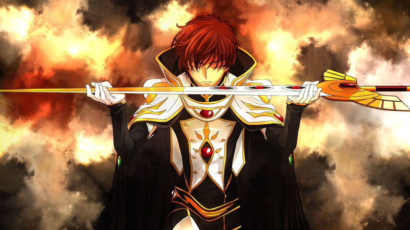 anime, 4K, Kururugi Suzaku, Code Geass