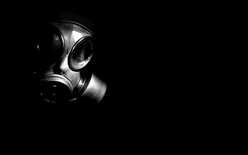 grayscale, can, gas, indoors, dark, close-up, protection, Nuclear, safety, Sci Fi, photo, studio shot, copy space, metal, single object, communication