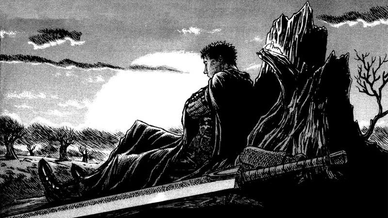 full length, Kentaro Miura, shadow, Berserk, real people, cloud - sky, togetherness, outdoors, plant, day, people, Guts, architecture, sunlight, 1080P