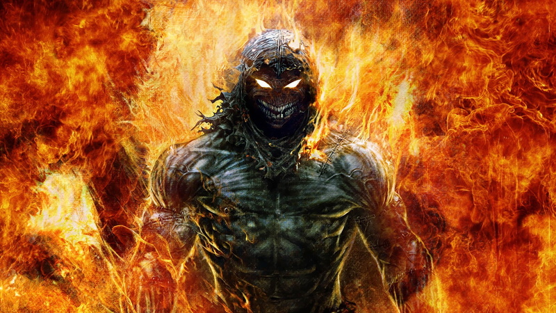 Disturbed, artwork, creature, 1080P, demon