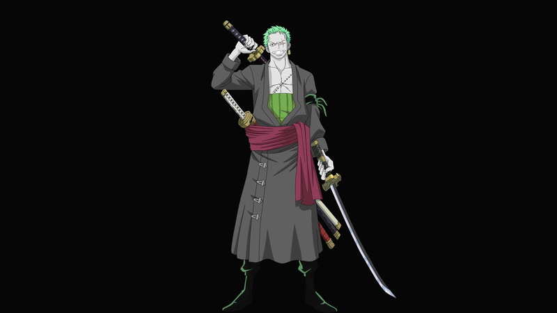 studio shot, holding, cut out, arts culture and entertainment, lifestyles, women, performing arts event, One Piece, 1080P, full length, zorro, one person
