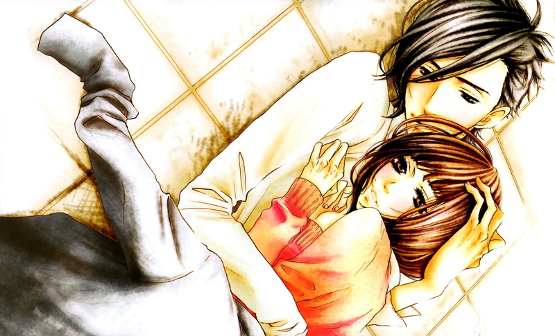 man, hugging, woman, Say I Love You, Suki Tte Li Na Yo, Tachibana Mei, Kurosawa Yamato, Anime, 1080P, illustration