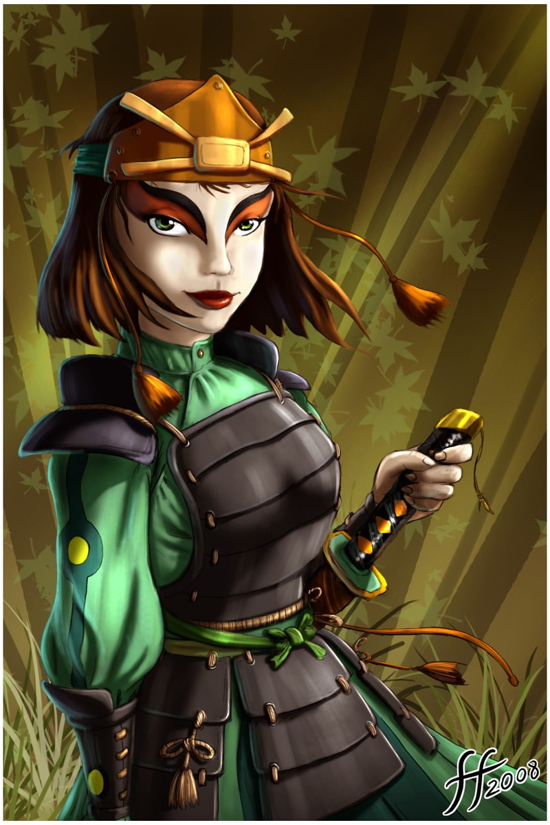 looking at camera, human representation, Avatar: The Last Airbender, celebration, technology, green color, indoors, spooky, communication, people, mystery