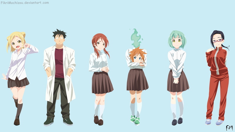 Takanashi Himari, Satō Sakie, Machi Kyōko, 1080P, Kusakabe Yuki, Takanashi Hikari, chan wa Kataritai, Demi