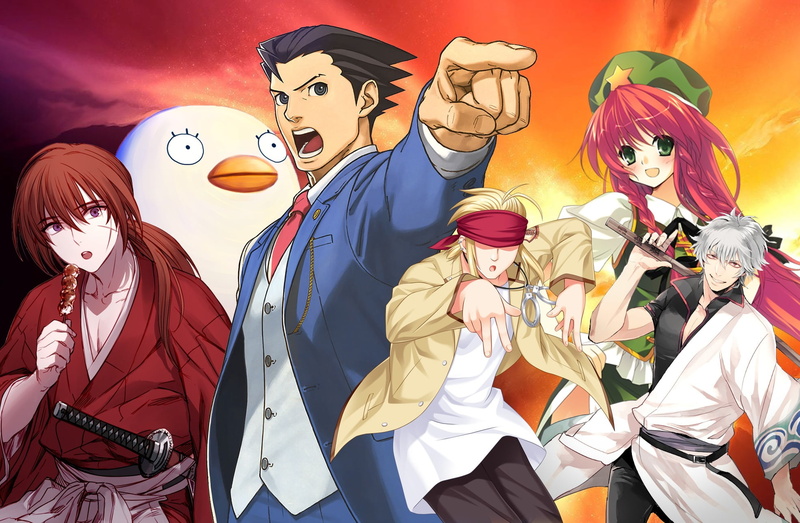 representation, Elizabeth, group of people, religion, ace, phoenix wright, Rurouni Kenshin, medium group of people, people, festival, Sakata Gintoki, Angel Beats!